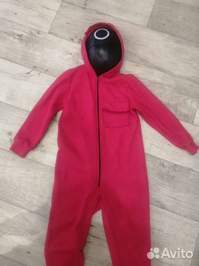 Игра в кальмара костюм на мальчика