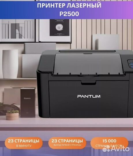 Принтер лазерный pantum P2500