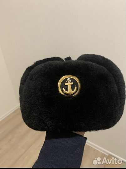 Шапка ушанка мужская