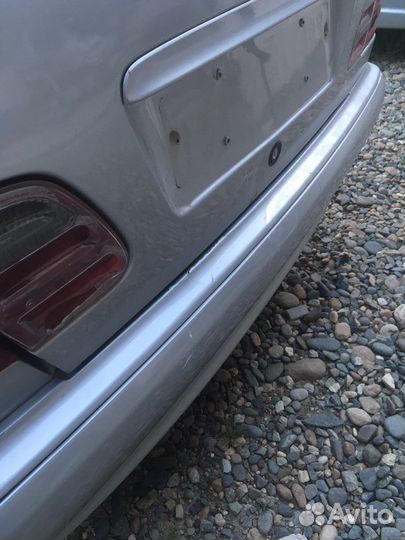 Задний бампер mercedes w210 рестайлинг