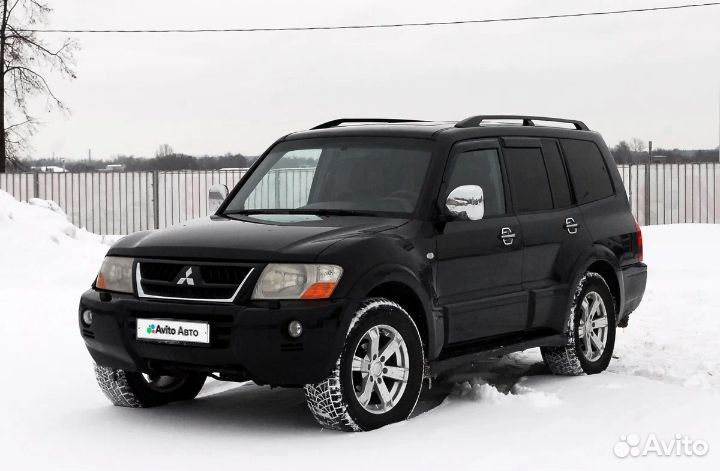 Mitsubishi Pajero 3.5 AT, 2003, битый, 245 000 км