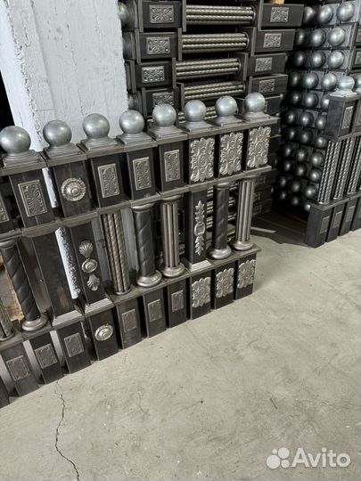 Кованые изделия столбы
