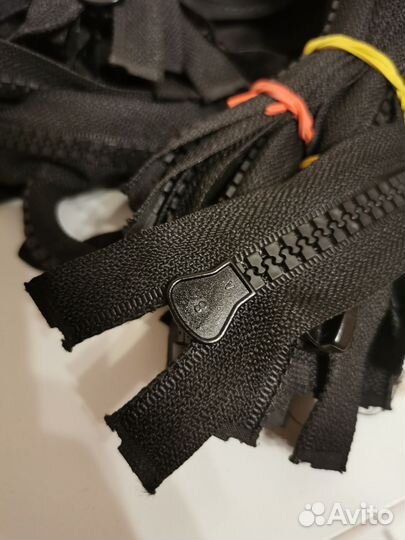 Молния трактор №8 разъём 85 см чёрный