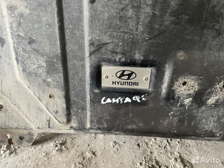 Защита двигателя hyundai santa fe 3 пок