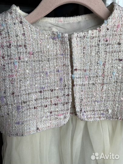 Платье праздничное для девочки на 12 мес