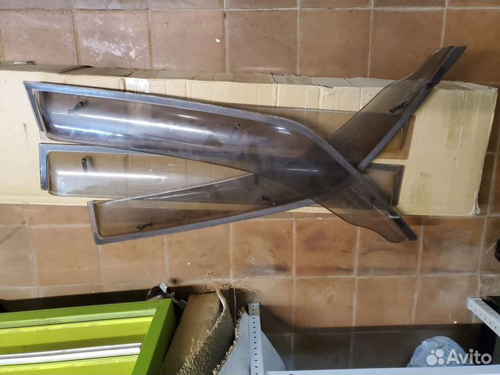 Дефлектор(Ветровики) окон дверей, 4 шт Mitsubishi