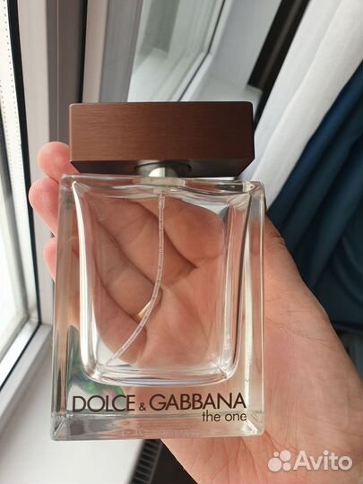 Пустой флакон dolce gabbana the one