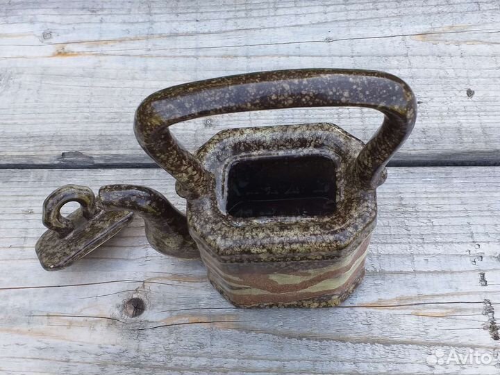 Красивый керамический заварочный чайник глазурь