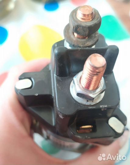 Втягивающее реле стартера редукторного