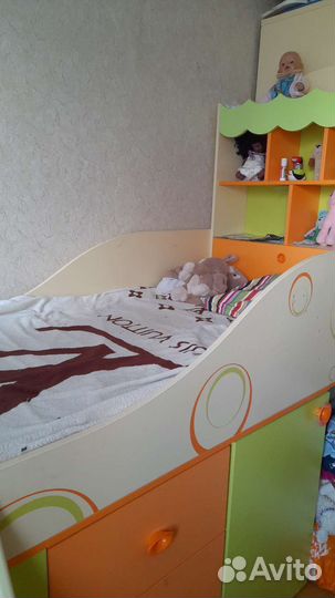 Детская кровать чердак