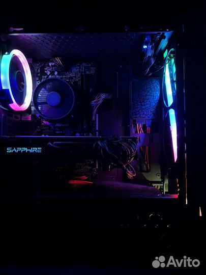 Игровой Компьютер Intel i5-4440/RX570 4Gb/8Gb/SSD
