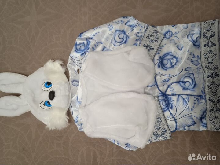 Новогодний костюм зайка