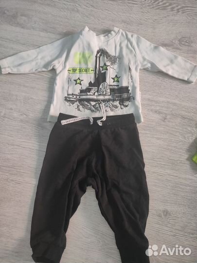 Детские вещи пакетом на мальчика 74р