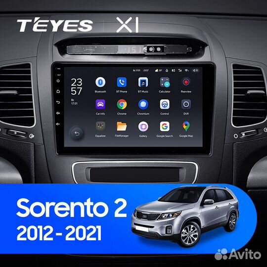 Андроид магнитола Teyes Kia Sorento 2 (2012-2021)