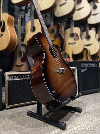 Kepma F0 GA WA с кейсом акустическая гитара массив