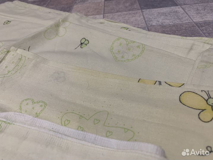 Детское постельное белье бу