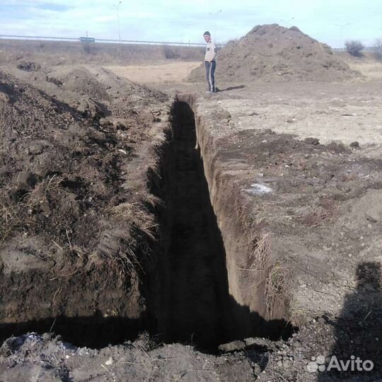 Услуги мини-экскаватора