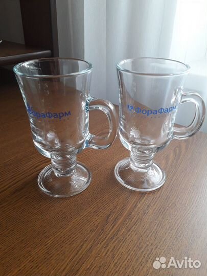 Бокалы стеклянные для глинтвейна