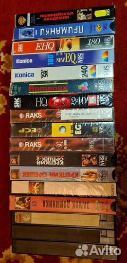 Видеокассеты vhs