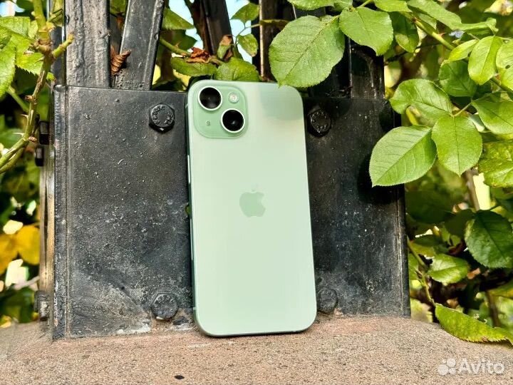 iPhone 15 128 зеленый 2 nano sim