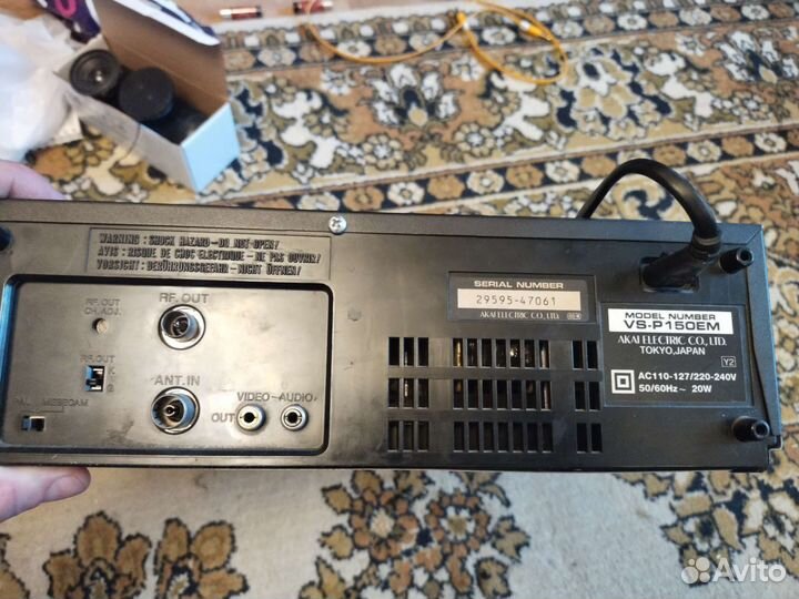 Видеомагнитофон akai