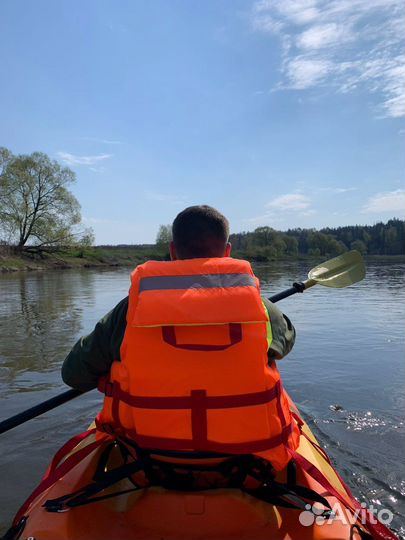 Сплав на каяках в Звенигороде