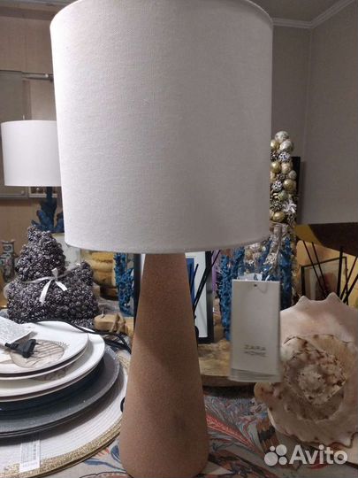 Zara home светильник настольная лампа