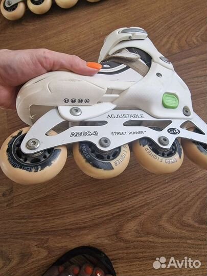 Роликовые коньки детские раздвижные