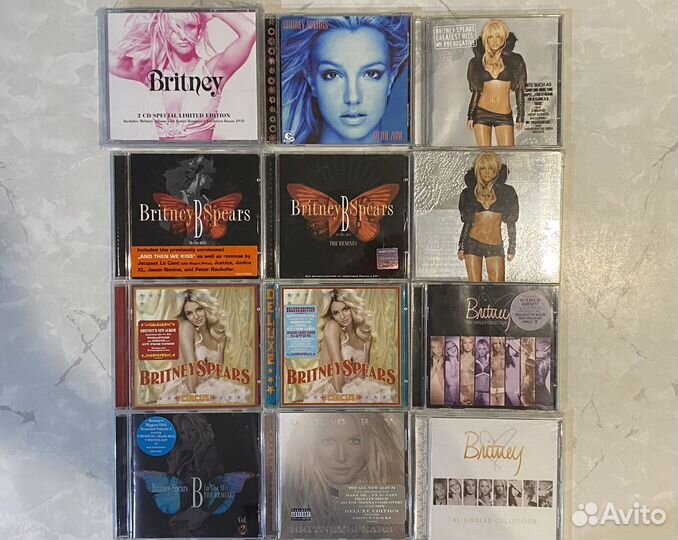 Britney Spears cd альбомы лицензия