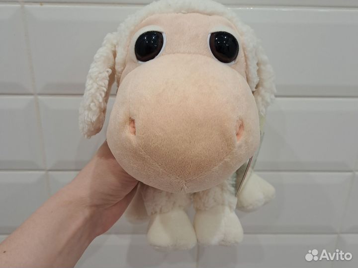 Мягкая игрушка овечка из веселой фермы
