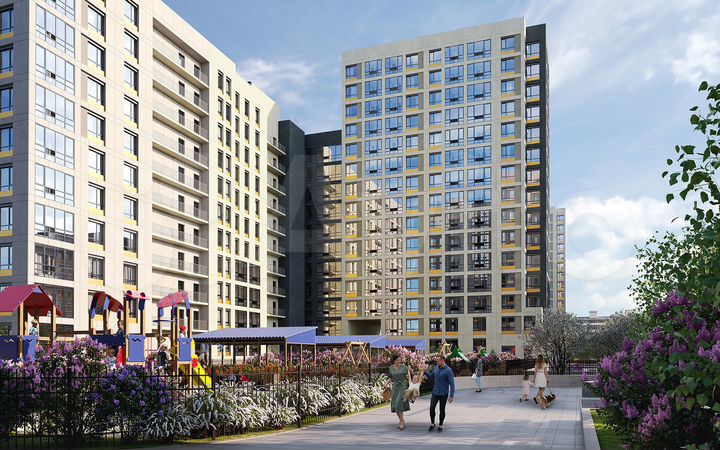 4-к. квартира, 95,7 м², 17/18 эт.