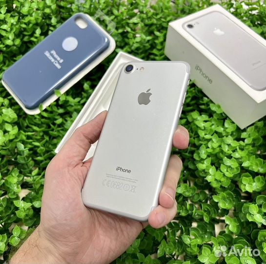 iPhone 7 32gb Silver отличный