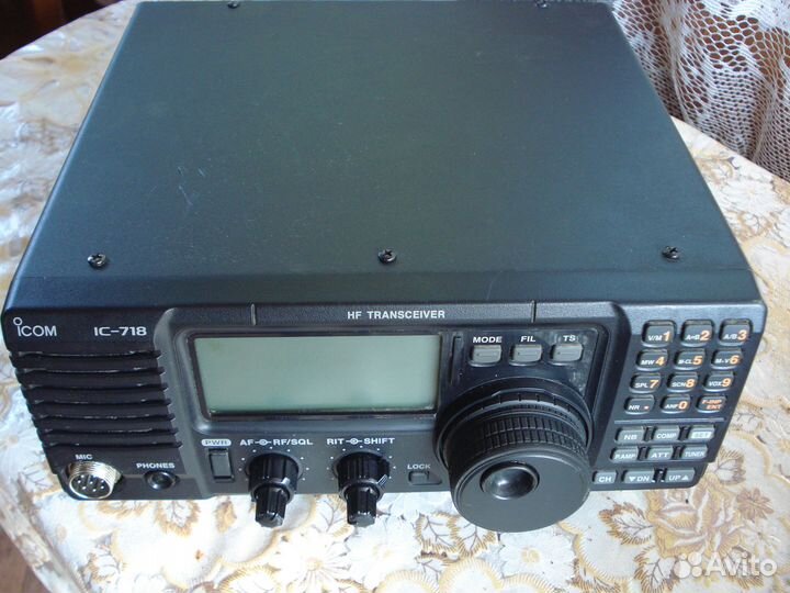 Кв трансивер icom ic718