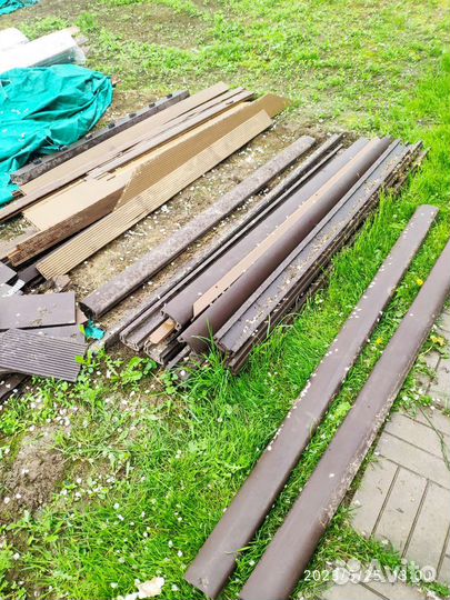 Ограждение, перила, доска, балясины из дпк