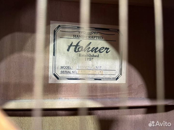 Акустическая гитара Hohner HW420