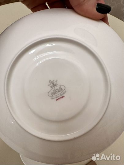 Чайная пара фарфор Bohemia (2 штуки)