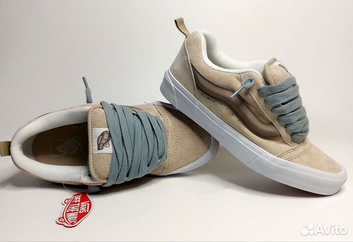 Vans knu skool дутыши Оригинальное Качество