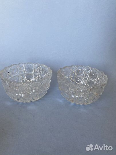 Хрустальная посуда СССР салатники