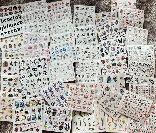 Наклейки для ногтей