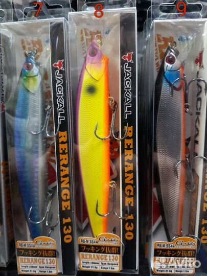 Воблеры на щуку Jackall Rerange 110 и 130