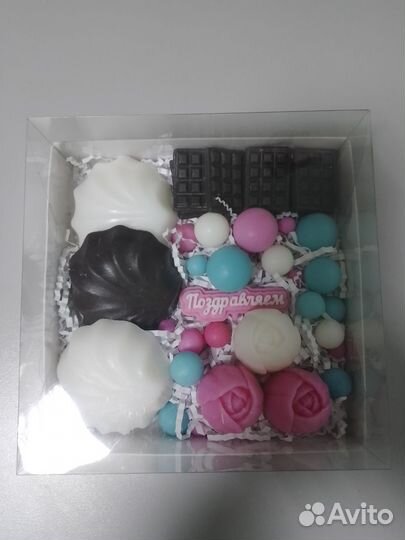 Подарочный набор из сувенирного мыла ручной работы