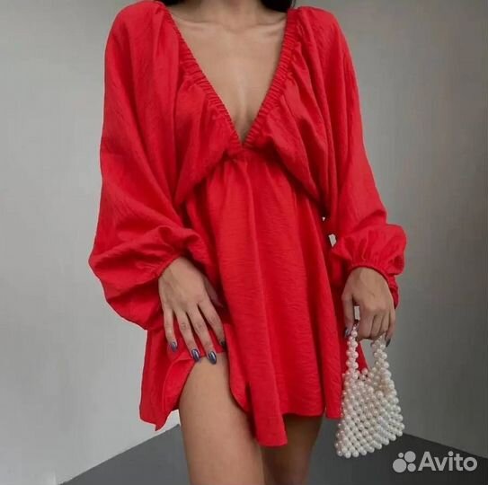 Новое Платье летнее вечернее на запах 42 44 46