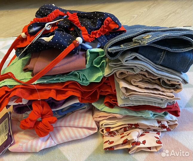 Пакет фирменных вещей 98-104 на девочку
