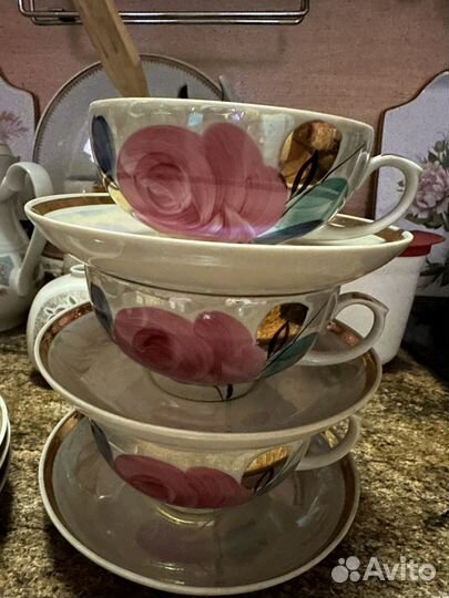 Чайные пары фарфор СССР