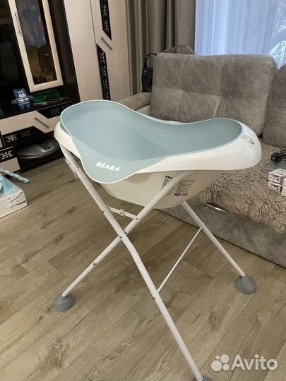 Детская ванночка Beabe, с подставкой