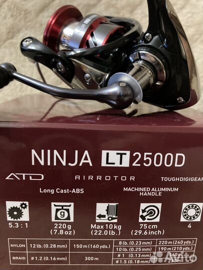 Катушка daiwa ninja LT 2500d