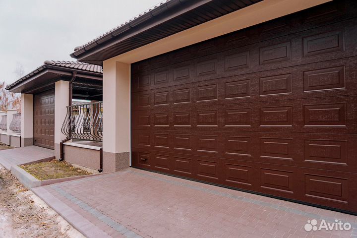 Секционные ворота бу