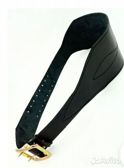 Пояс тяжелоатлетический (кожа)