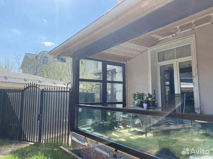 Холодное алюминиевое остекление веранд