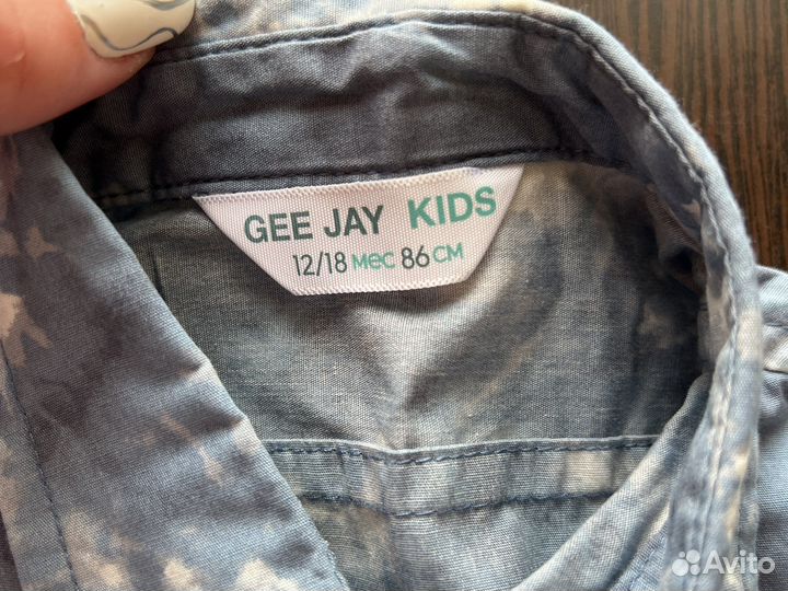 Рубашка на мальчика рост 86